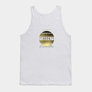 Vintage 1974 limited edition in gold Tank Top